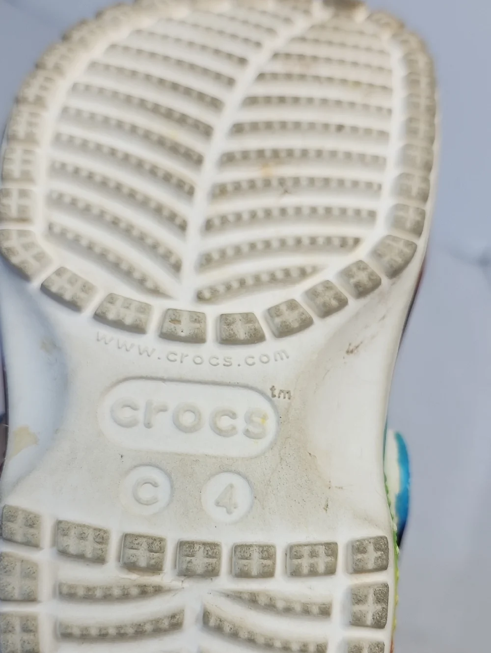 Crocs Colorful Tie Dye Toddler 4